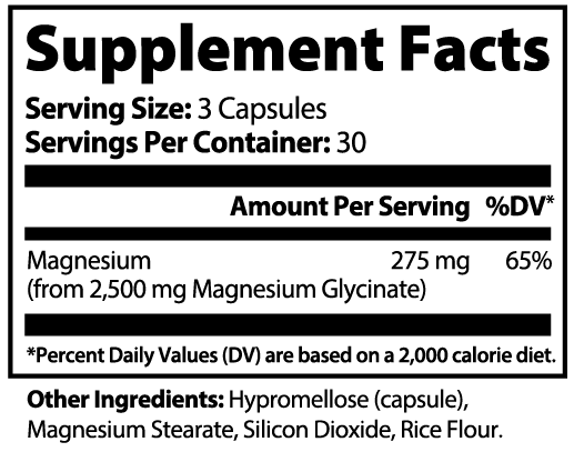 Magnesium Glycinate - Nutrition House