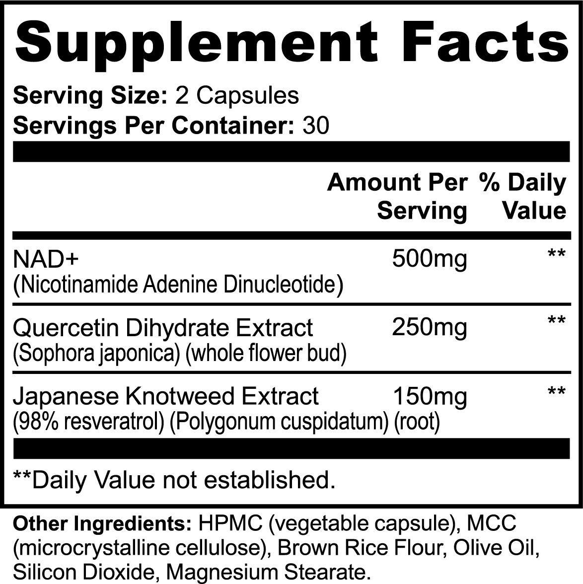 NAD+ - Nutrition House