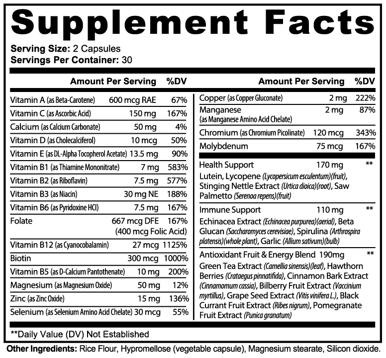 Multivitamin+ - Nutrition House
