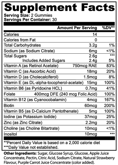 Multivitamin Bear Gummies (Adult) - Nutrition House