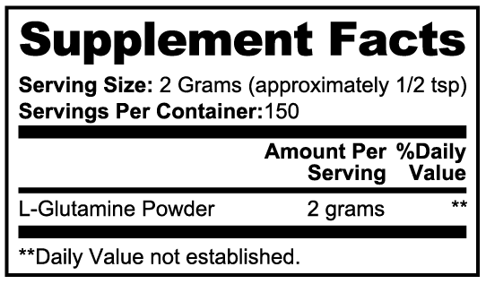 L-Glutamine Powder - Nutrition House