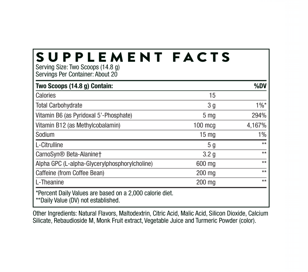 Advanced Pre-Workout