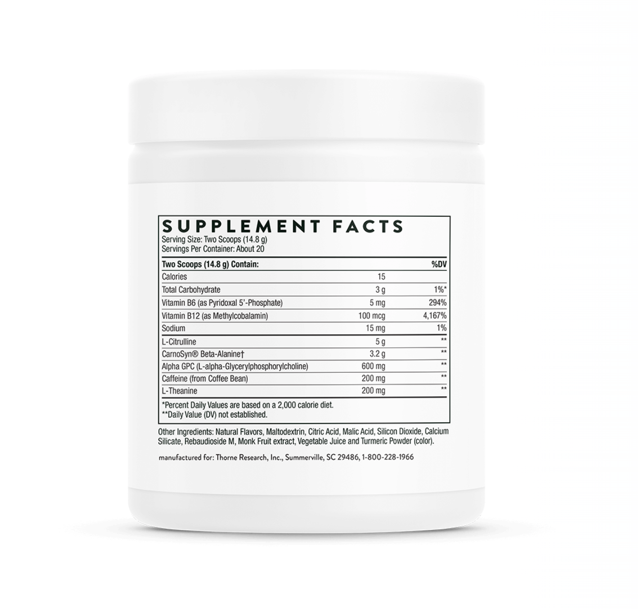 Advanced Pre-Workout