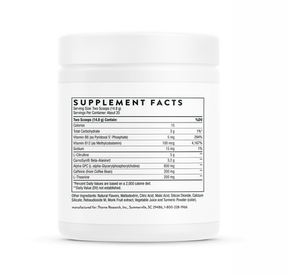 Advanced Pre-Workout