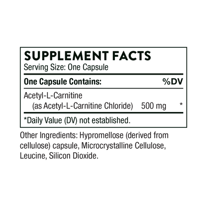 Acetyl-L-Carnitine - Nutrition House