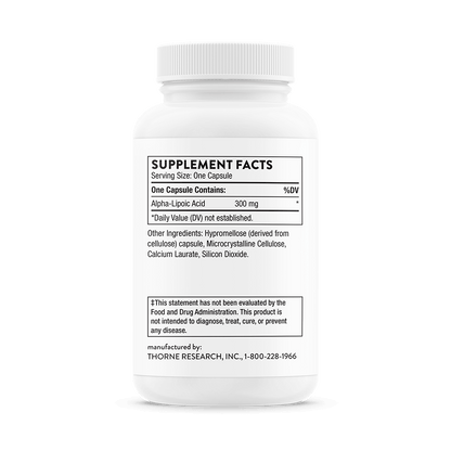 Alpha-Lipoic Acid - Nutrition House