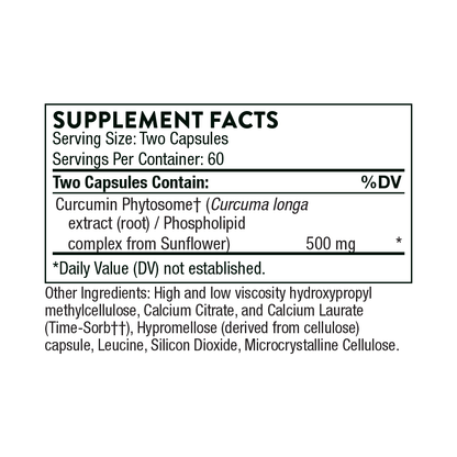 Curcumin Phytosome - SR - Nutrition House