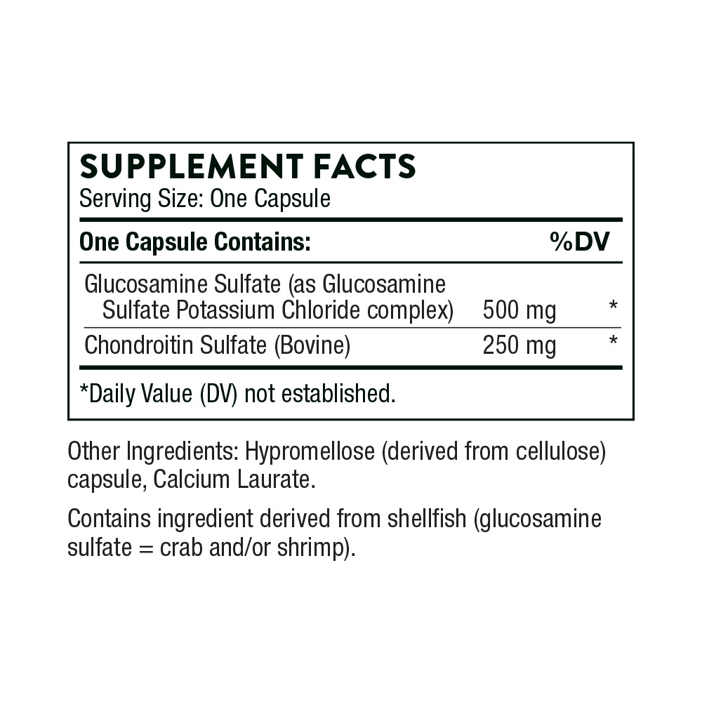 Glucosamine & Chondroitin - Nutrition House
