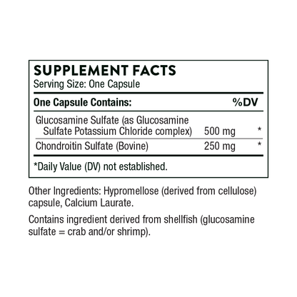 Glucosamine & Chondroitin - Nutrition House