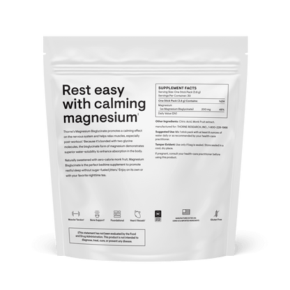 Magnesium Bisglycinate - Travel Packs - Nutrition House