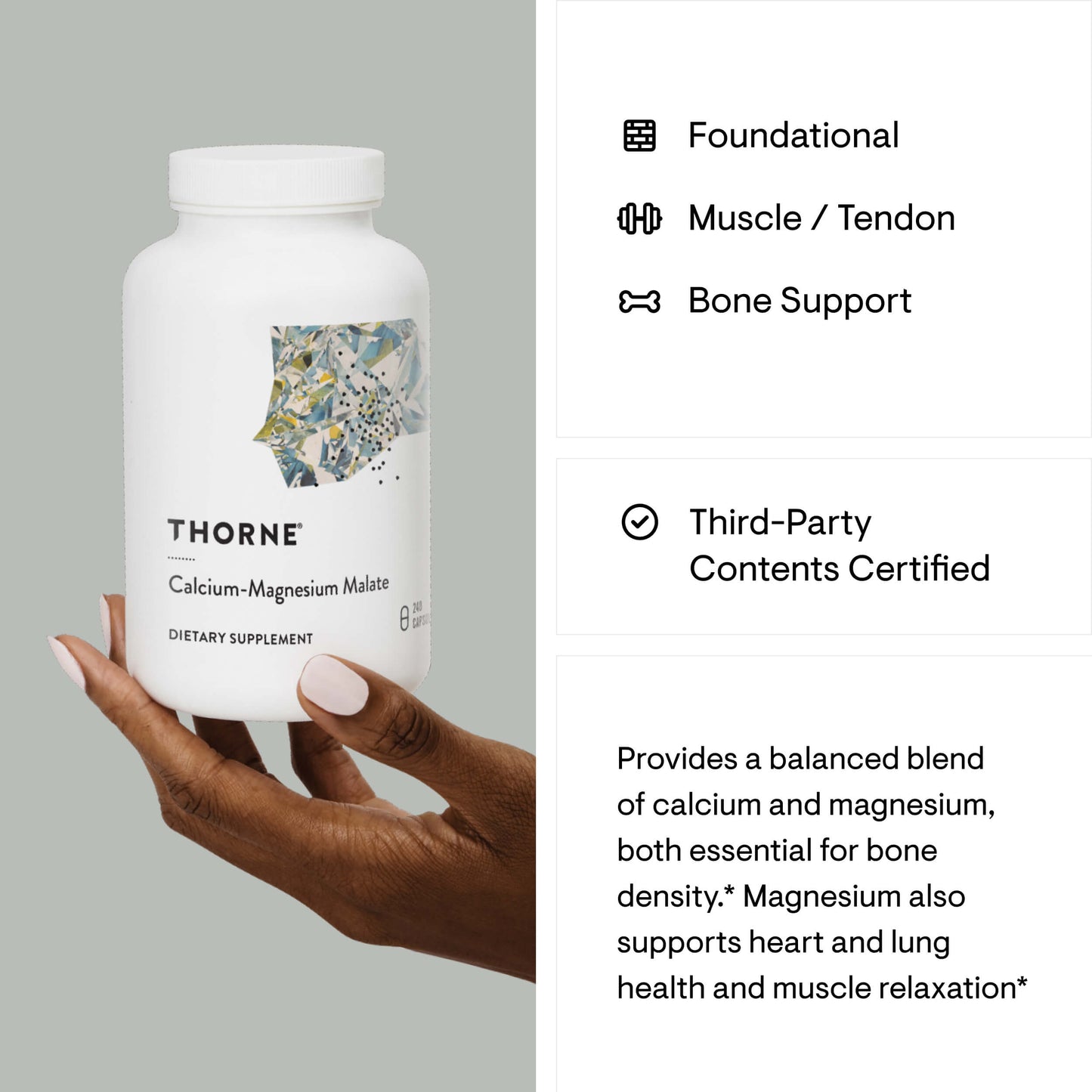 Calcium-Magnesium Malate - Nutrition House