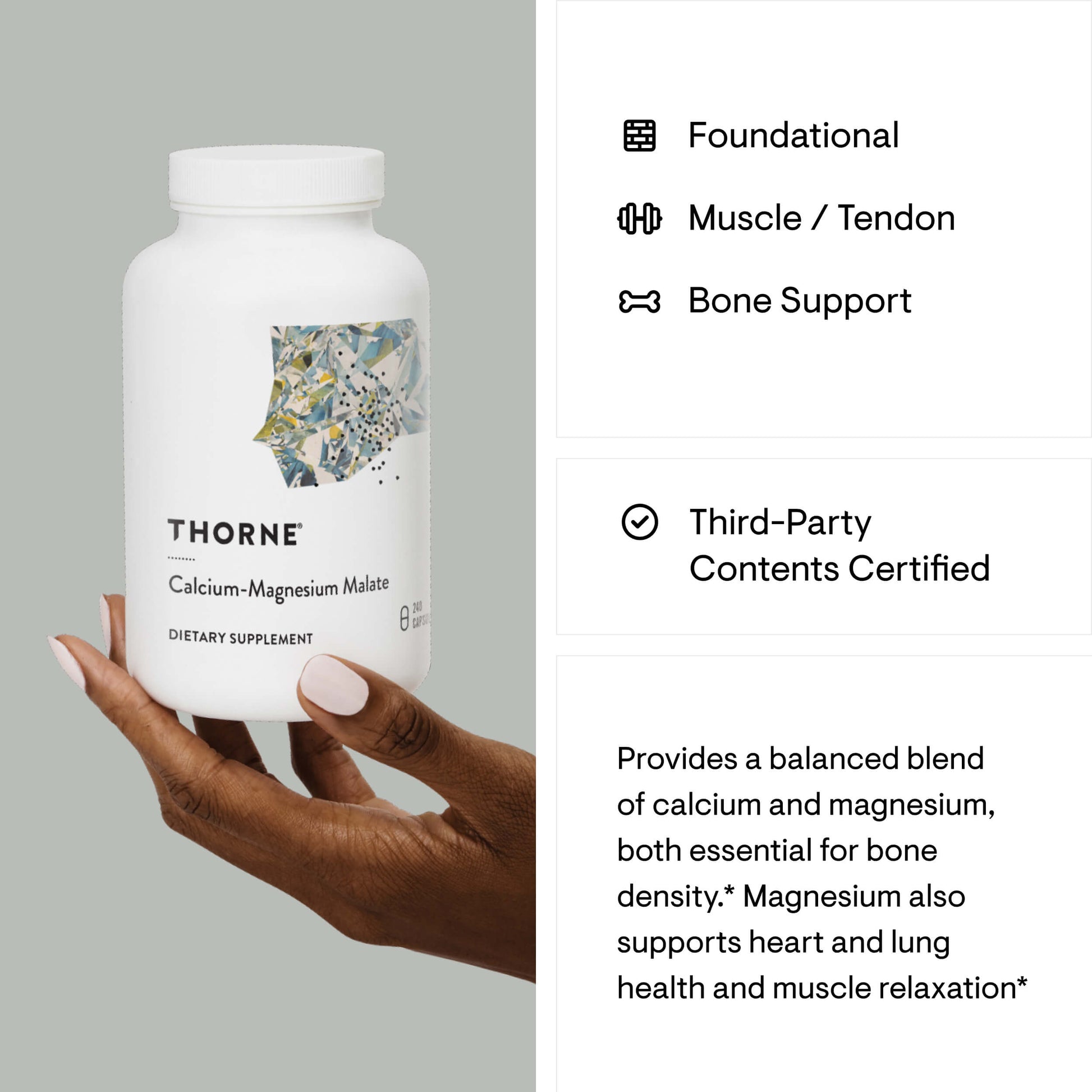 Calcium-Magnesium Malate - Nutrition House