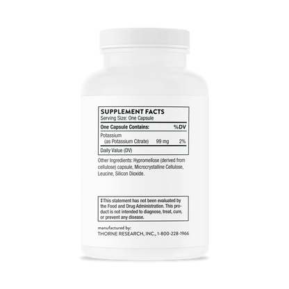 Potassium Citrate - Nutrition House