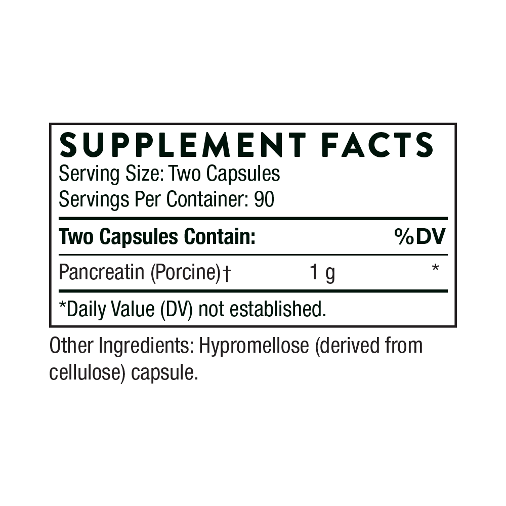 Pancreatic Enzymes - Nutrition House