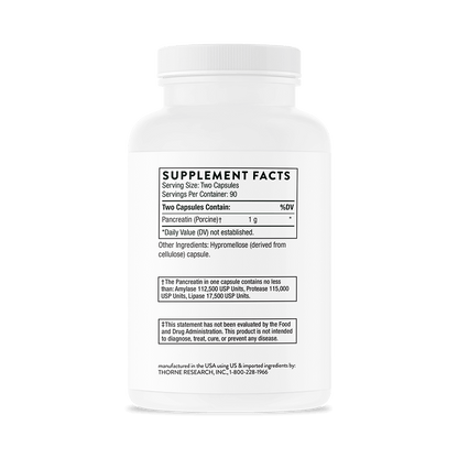 Pancreatic Enzymes - Nutrition House