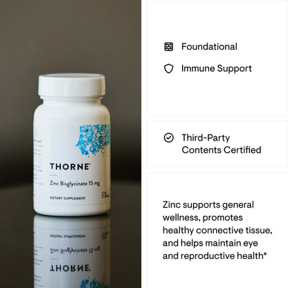 Zinc Bisglycinate 15 mg - Nutrition House