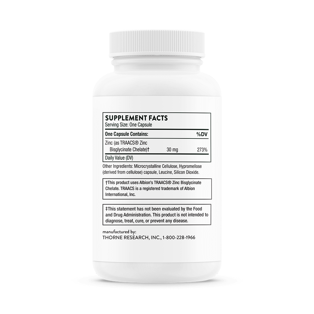 Zinc Bisglycinate 30 mg - Nutrition House