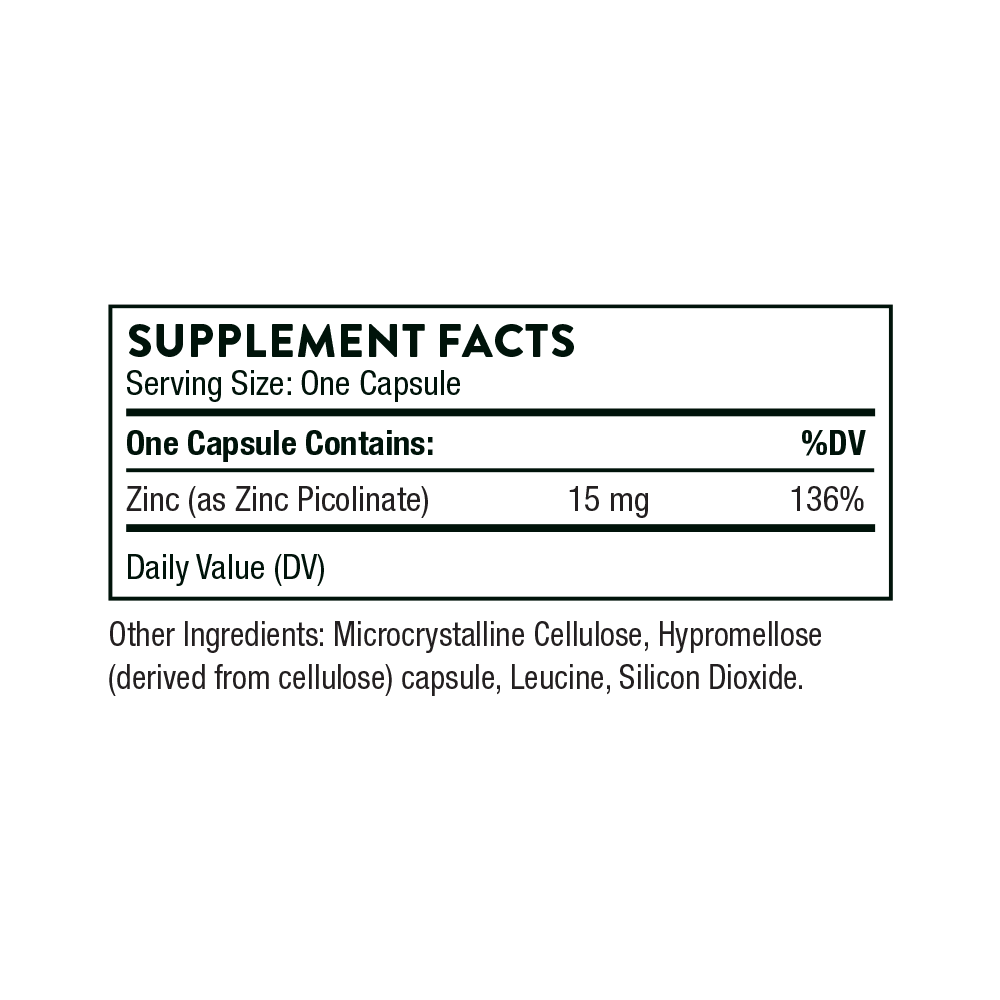 Zinc Picolinate - Nutrition House