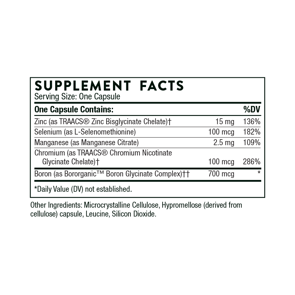 Trace Minerals - Nutrition House